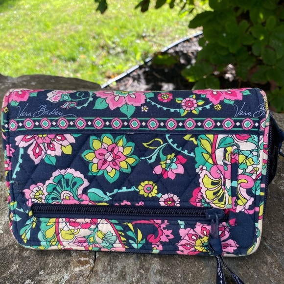 Vera Bradley, large wallet, pedal Paisley - Picture 4 of 11